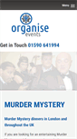 Mobile Screenshot of murder-mystery.co.uk